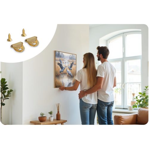 Számokkal festendő kép 40x50 cm Massido Cranes