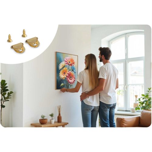 Kép számokkal festéshez 40x50 cm Massido Flowers