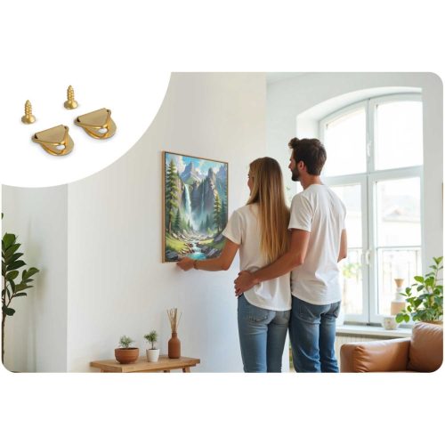 Számokkal festhető kép 40x50 cm Massido hegyi táj