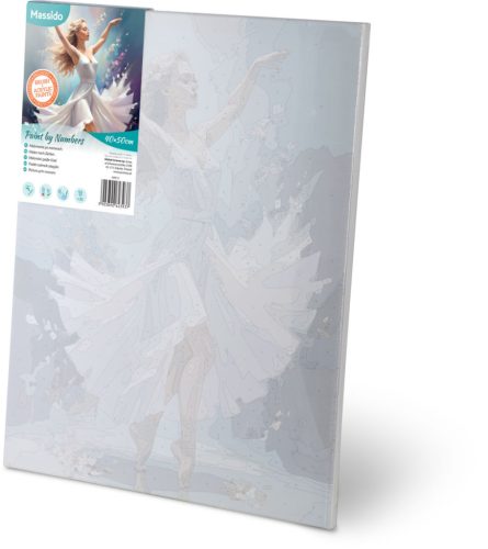 Számokkal festhető kép 40x50 cm Massido Dancing Woman