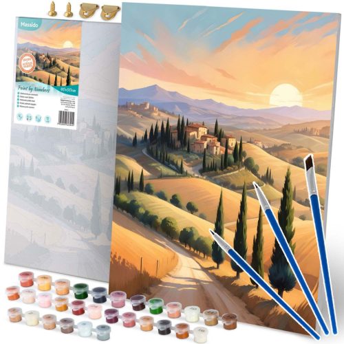Számokkal festhető kép 40x50 cm Massido Landscape