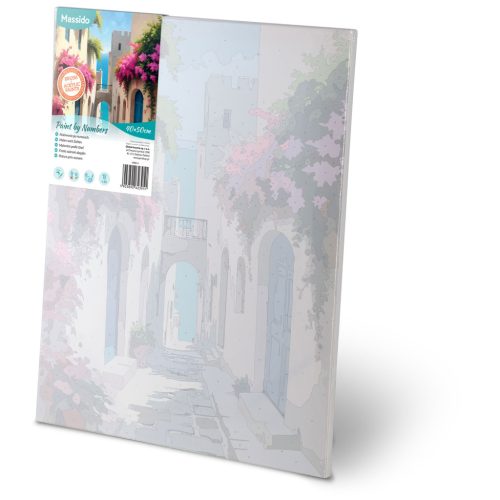 Számokkal festhető kép 40x50 cm Massido városkép