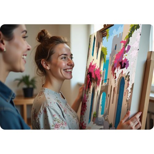 Számokkal festhető kép 40x50 cm Massido városkép