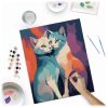 Számokkal festhető kép 40x50 cm Massido Cats