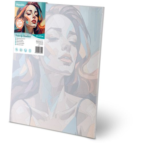 Festmény számokkal 40x50 cm Massido Női portré