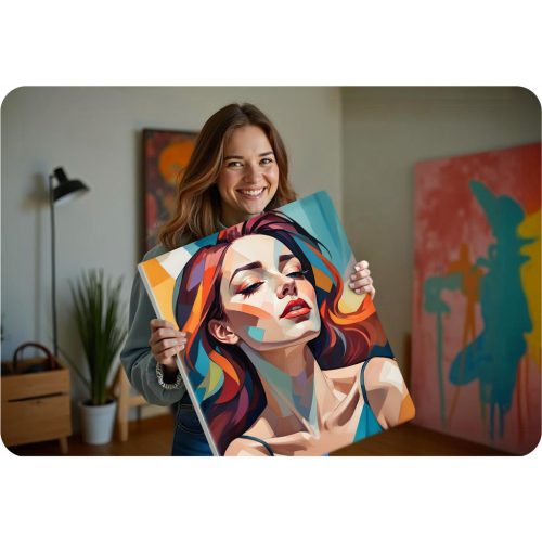 Festmény számokkal 40x50 cm Massido Női portré