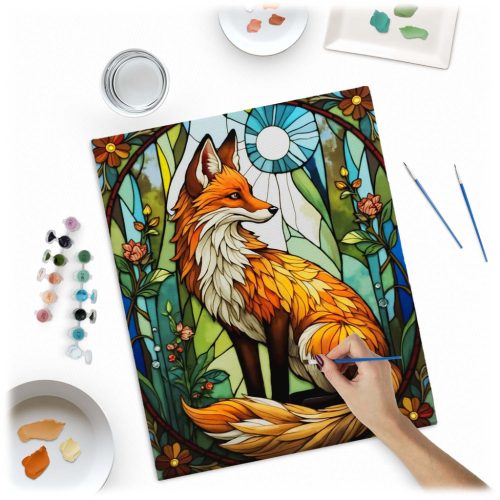 Fesd számok szerint kép 40x50 cm Massido Lisek