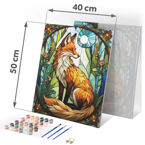 Fesd számok szerint kép 40x50 cm Massido Lisek