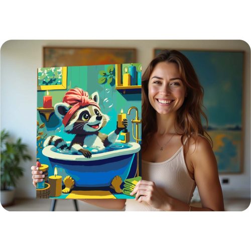 Fesd számok szerint kép 40x50 cm Massido Szop