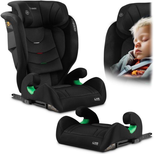 Louis Soft autósülés fekete 15-36 kg ISOFIX - Nukido 