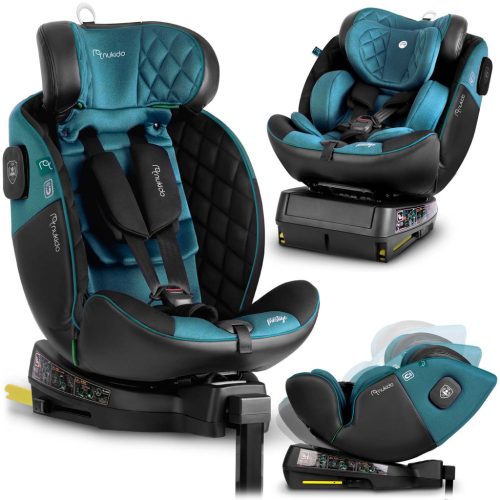 Nukido Prestige Line autósülés fekete-kék 0-36 kg ISOFIX