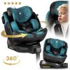 Nukido Prestige Line autósülés fekete-kék 0-36 kg ISOFIX