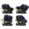 Nukido Aero Line autósülés, fekete és sötétkék, 0-36 kg ISOFIX