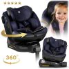 Nukido Aero Line autósülés, fekete és sötétkék, 0-36 kg ISOFIX