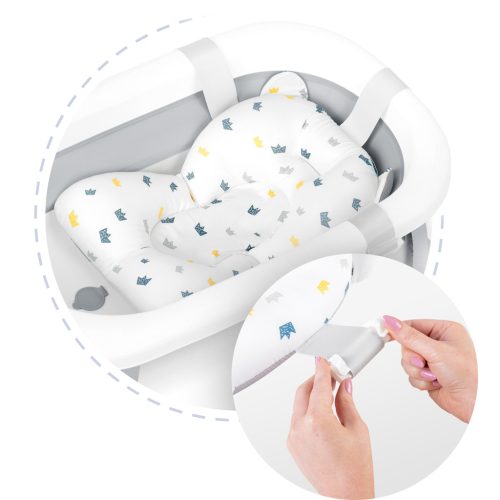 Ricokids babakád párna, kék és fehér