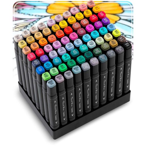 Festőszőnyeg 90 x 120 cm + 80 Ricokids alkoholos marker