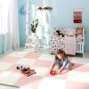 Ricokids nagy habszivacs kirakószőnyeg 60x60 cm 4 db. őszibarack és fehér