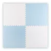 Ricokids nagy habszivacs kirakószőnyeg 60x60 cm 4 db kék-fehér