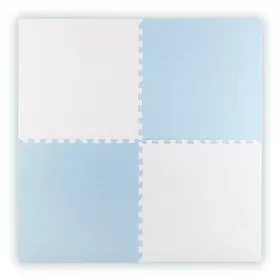   Ricokids nagy habszivacs kirakószőnyeg 60x60 cm 4 db kék-fehér