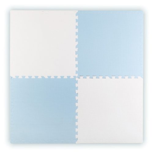 Ricokids nagy habszivacs kirakószőnyeg 60x60 cm 4 db kék-fehér