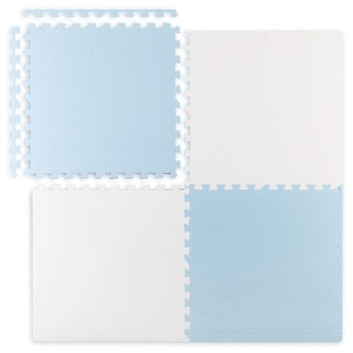 Ricokids nagy habszivacs kirakószőnyeg 60x60 cm 4 db kék-fehér