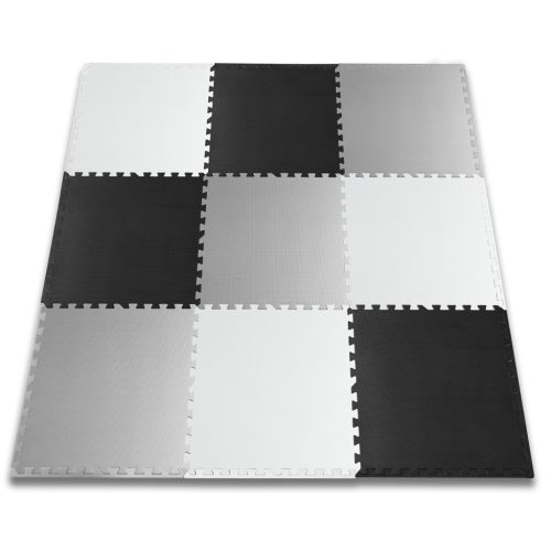 Nagy habszivacs kirakószőnyeg sakktábla Ricokids 180x180cm 9db