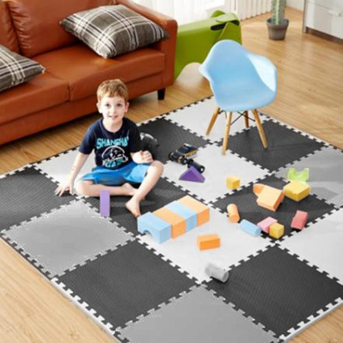 Nagy habszivacs kirakószőnyeg sakktábla Ricokids 180x180cm 9db