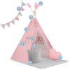 NK-406 Nukido tipi sátor gyerekeknek - rózsaszín