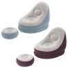 Felfújható fotel lábtartóval 122 x 94 x 81 cm Bestway 75053 piros