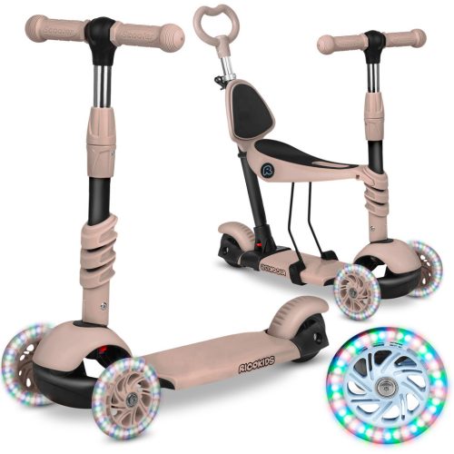 Ricokids Todi háromkerekű robogó - bézs