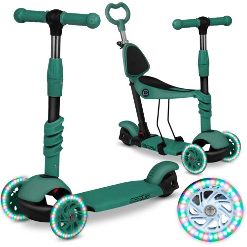 Ricokids Todi háromkerekű robogó - zöld