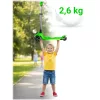 Ricokids Jelly háromkerekű egyensúlyozó roller gyerekeknek, sötétben világító - zöld
