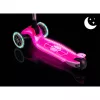 Ricokids Jelly háromkerekű egyensúlyozó roller gyerekeknek, sötétben világító - rózsaszín