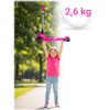 Ricokids Jelly háromkerekű egyensúlyozó roller gyerekeknek, sötétben világító - rózsaszín