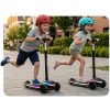 Ricokids Leddi háromkerekű LED-es egyensúlyozó roller gyerekeknek - fekete