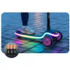 Ricokids Leddi háromkerekű LED-es egyensúlyozó roller gyerekeknek - fekete és rózsaszín