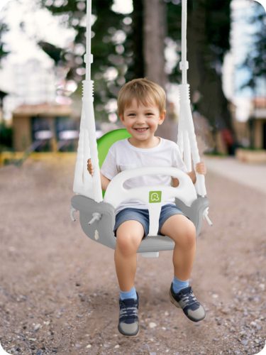 3az1ben vödörhinta, szürke és zöld - Ricokids