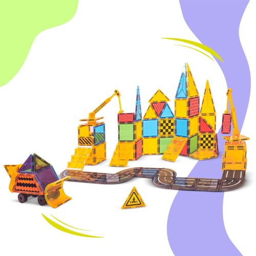 Ricokids RK-780 mágneses oktató építőkocka 90 db