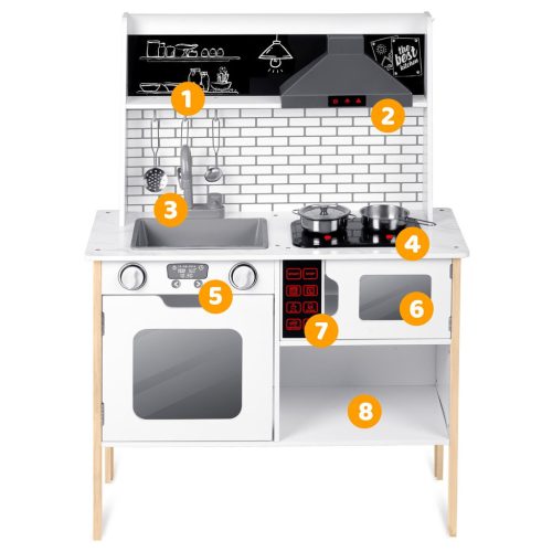 Fából készült konyha gyerekeknek RC-846