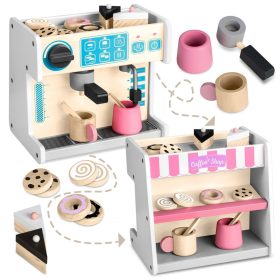 Ricokids 785101 kávéfőző cukrászgéppel, fehér
