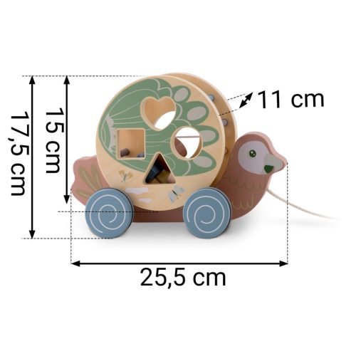 Fa húzójáték Parrot NK-854 Nukido