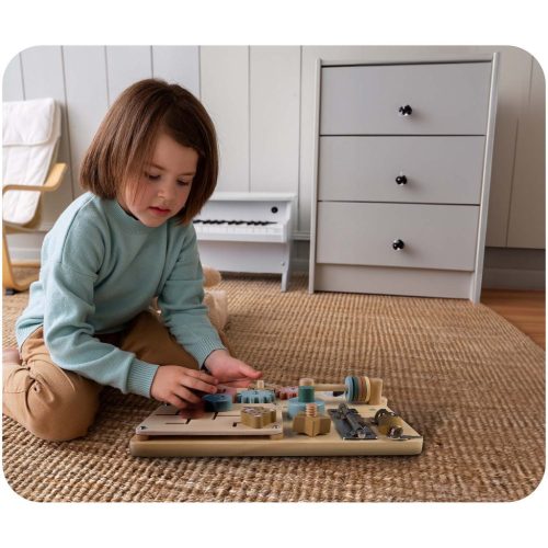 Fából készült szenzoros tábla NK-859 Nukido