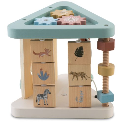 Fából készült érzékelő háromszög játék NK-860 Nukido