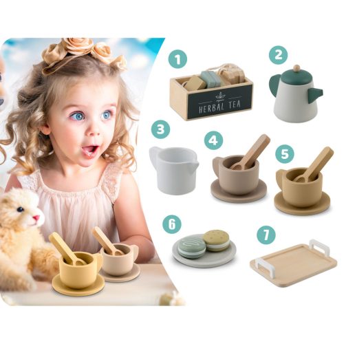 Fa teáskészlet NK-864 Nukido