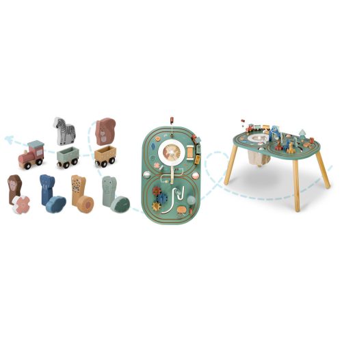 Fából készült szenzoros asztal NK-865 Nukido