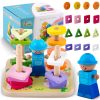 Fából készült válogatójáték - RK-866 Ricokids puzzle