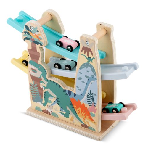 Fa csúszdajáték autókkal RK-867 Ricokids