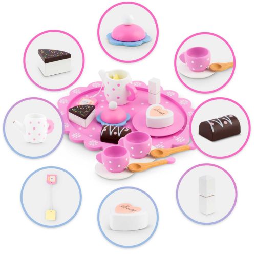 Fa játék teáskészlet RK-869 Ricokids