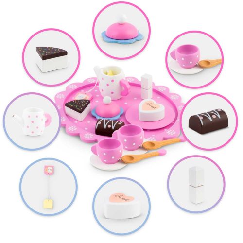 Fa játék teáskészlet RK-869 Ricokids