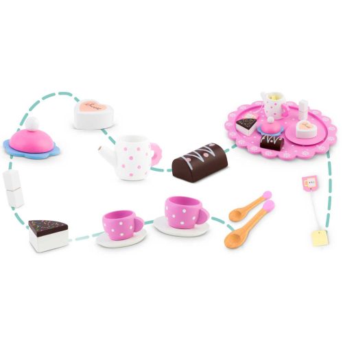 Fa játék teáskészlet RK-869 Ricokids